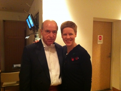 Matthias Bamert with Isabelle Faust at Sapporo 160122